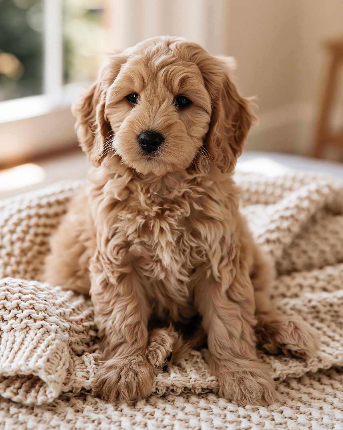 Aspen, a apricot goldendoodle puppy